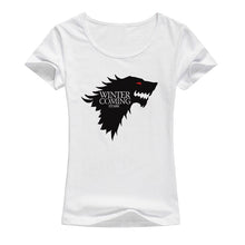 Load image into Gallery viewer, Winter is coming women tshirt
